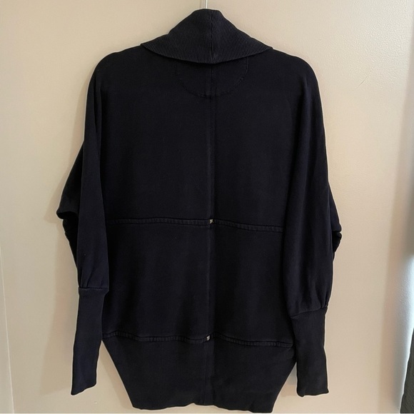 𝅺aritzia Wilfred Diderot Cocoon Cardigan Sweater, Black, Size S - Picture 3 of 8
